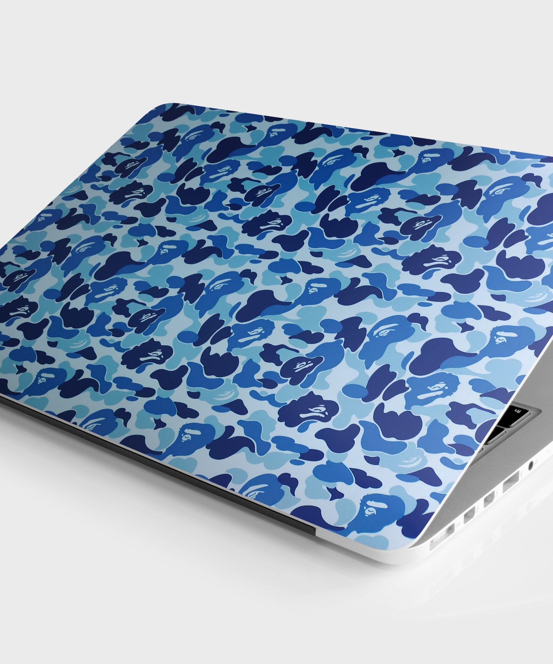 Blue Camo Laptop Skin