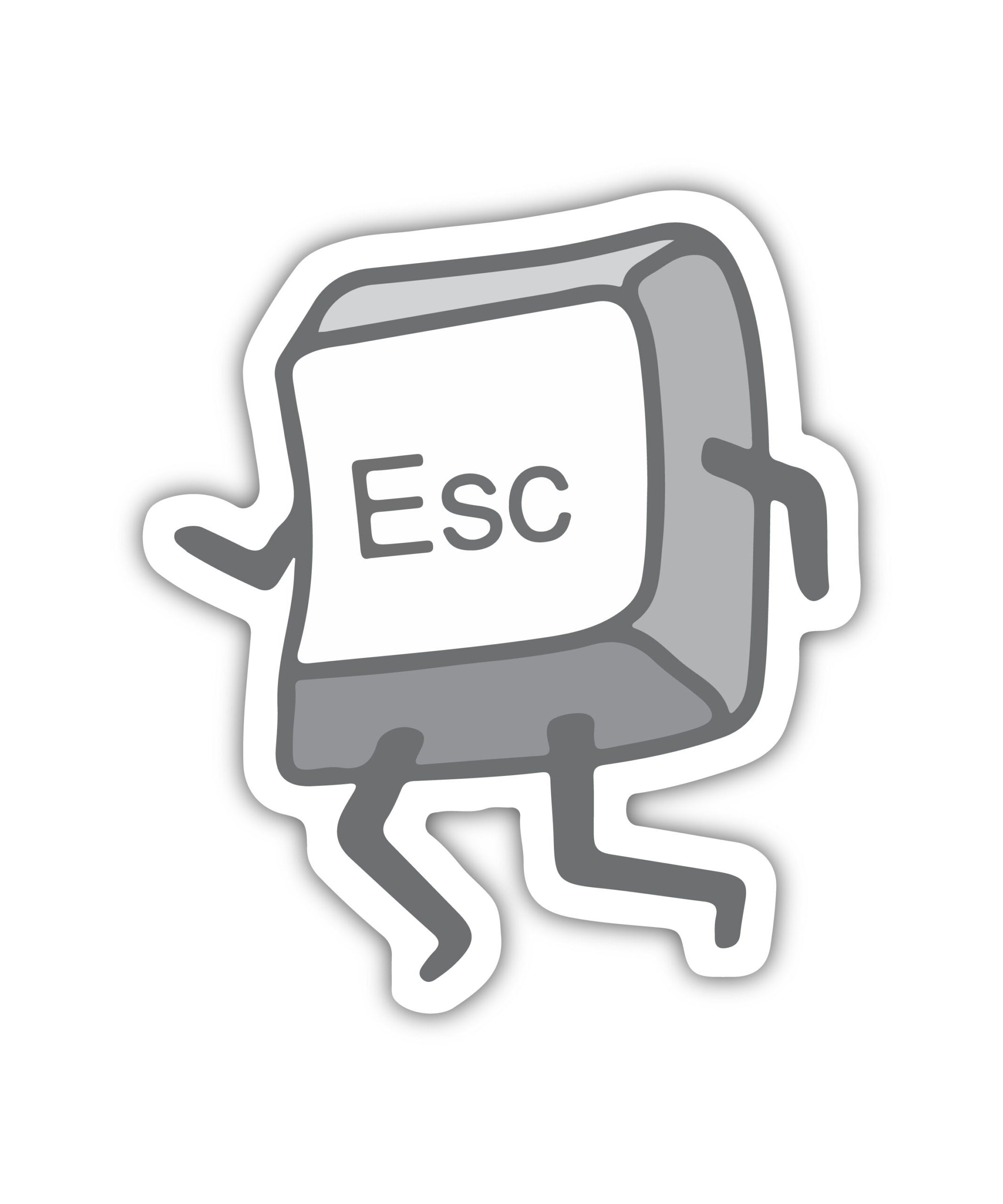 Esc Sticker