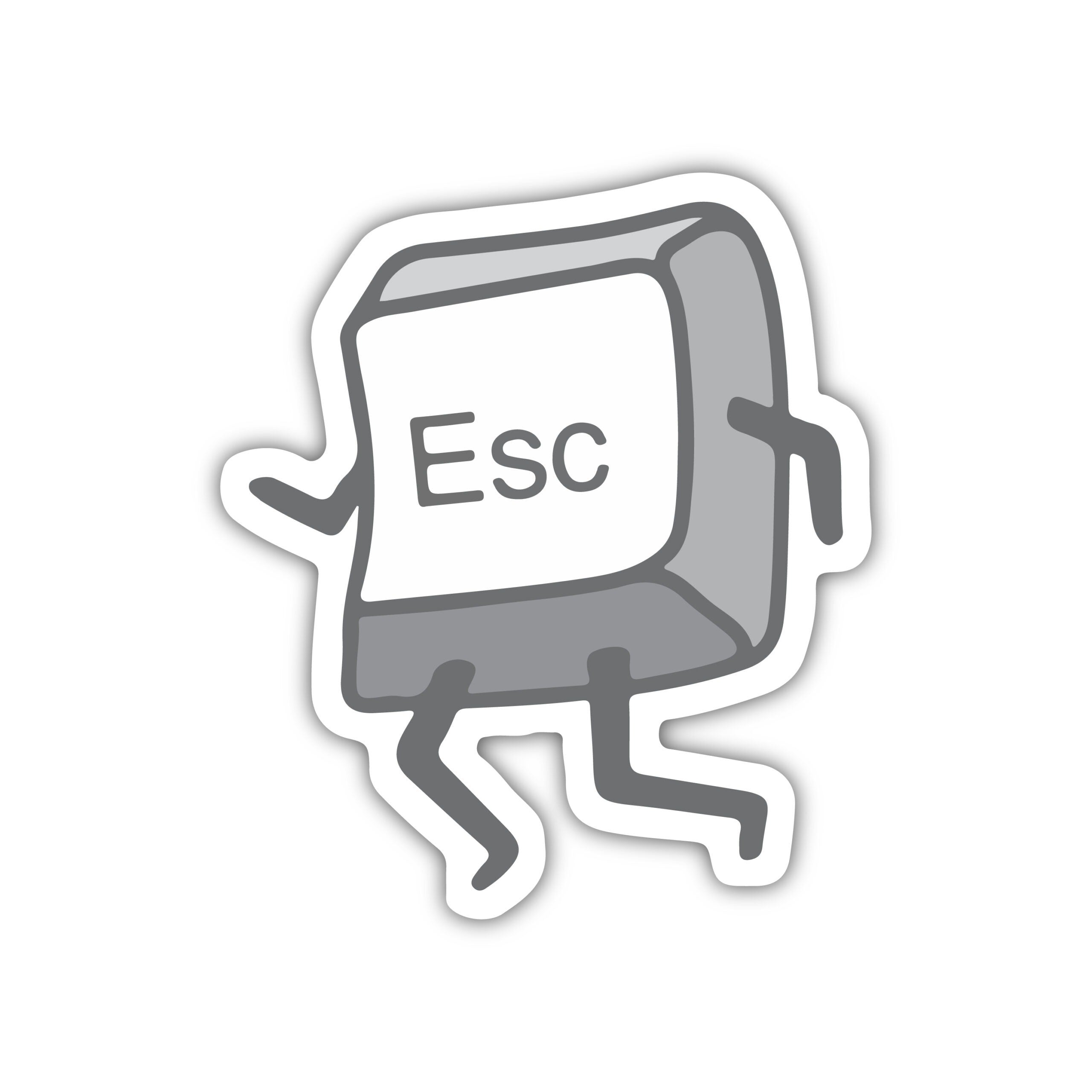 Esc Sticker