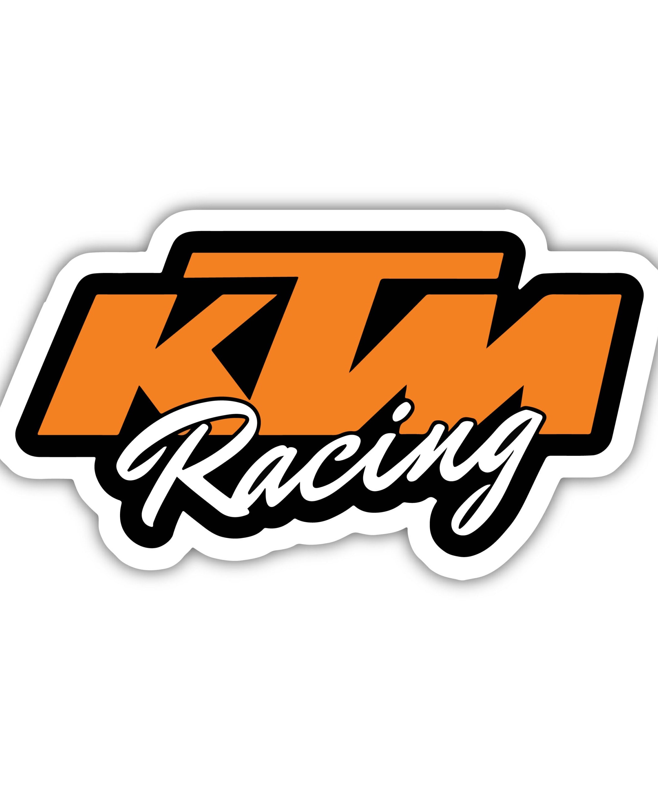 KTM Racing Sticker