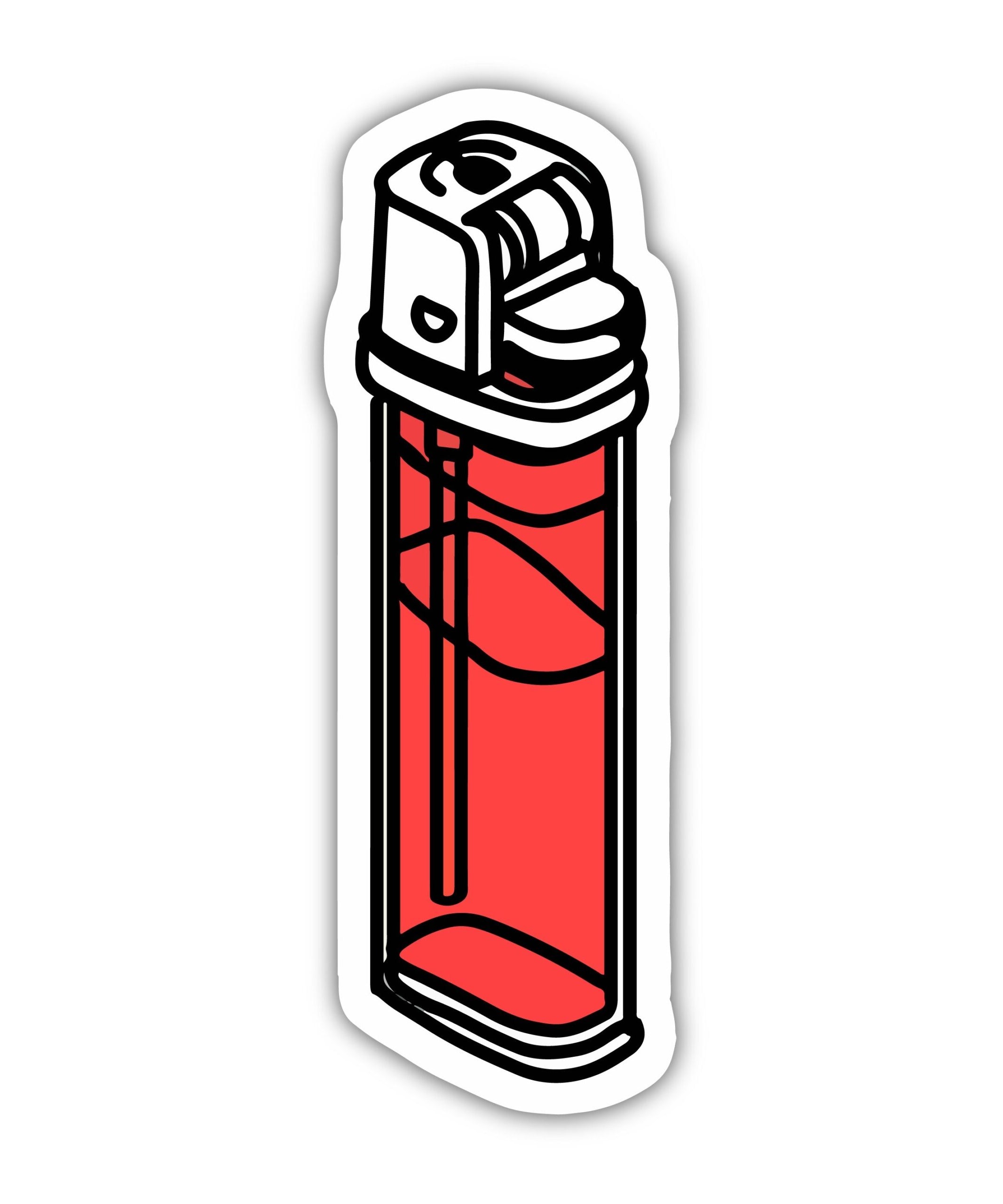 Lighter Sticker