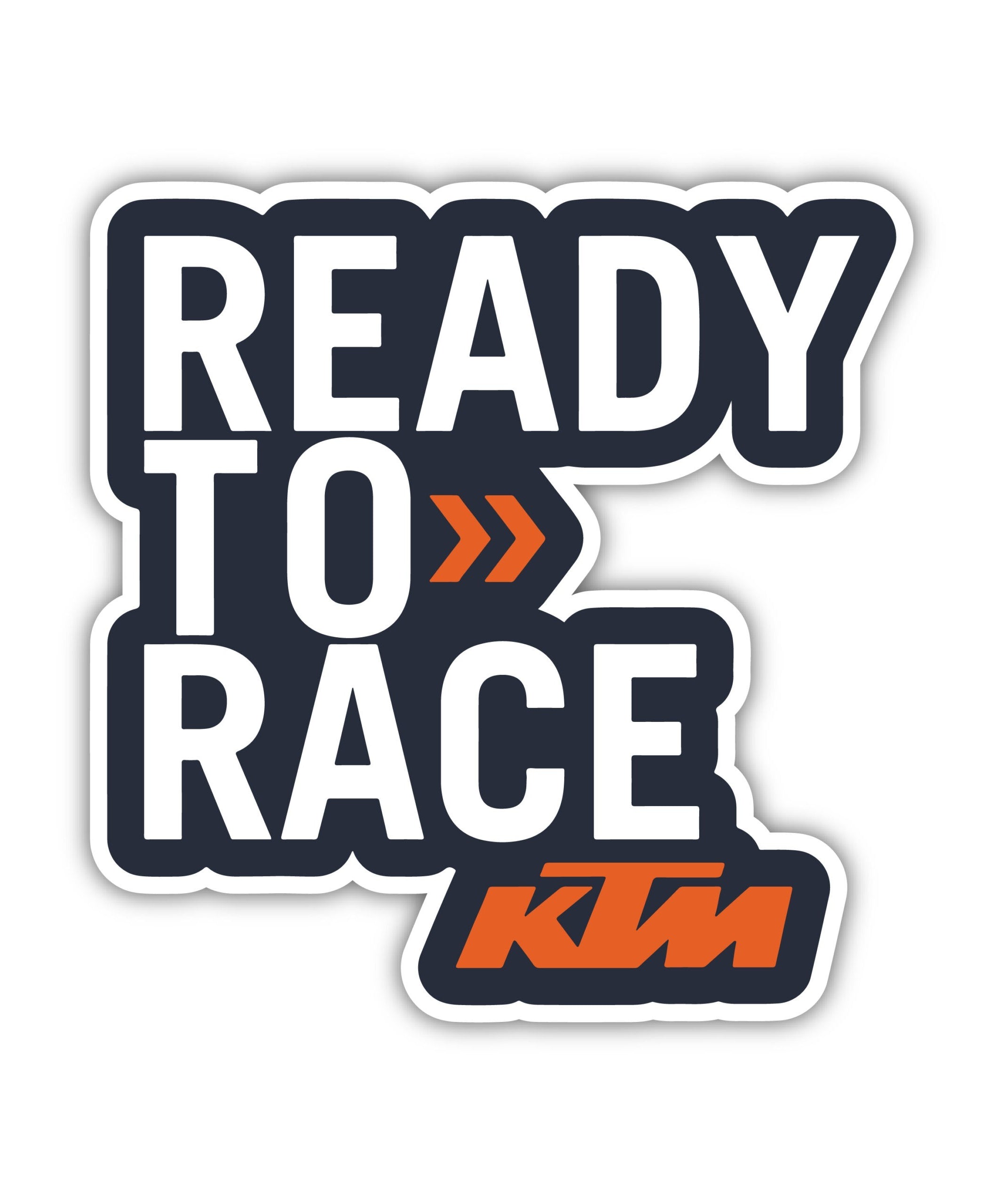 Ready to race KTM Sticker – stickystore