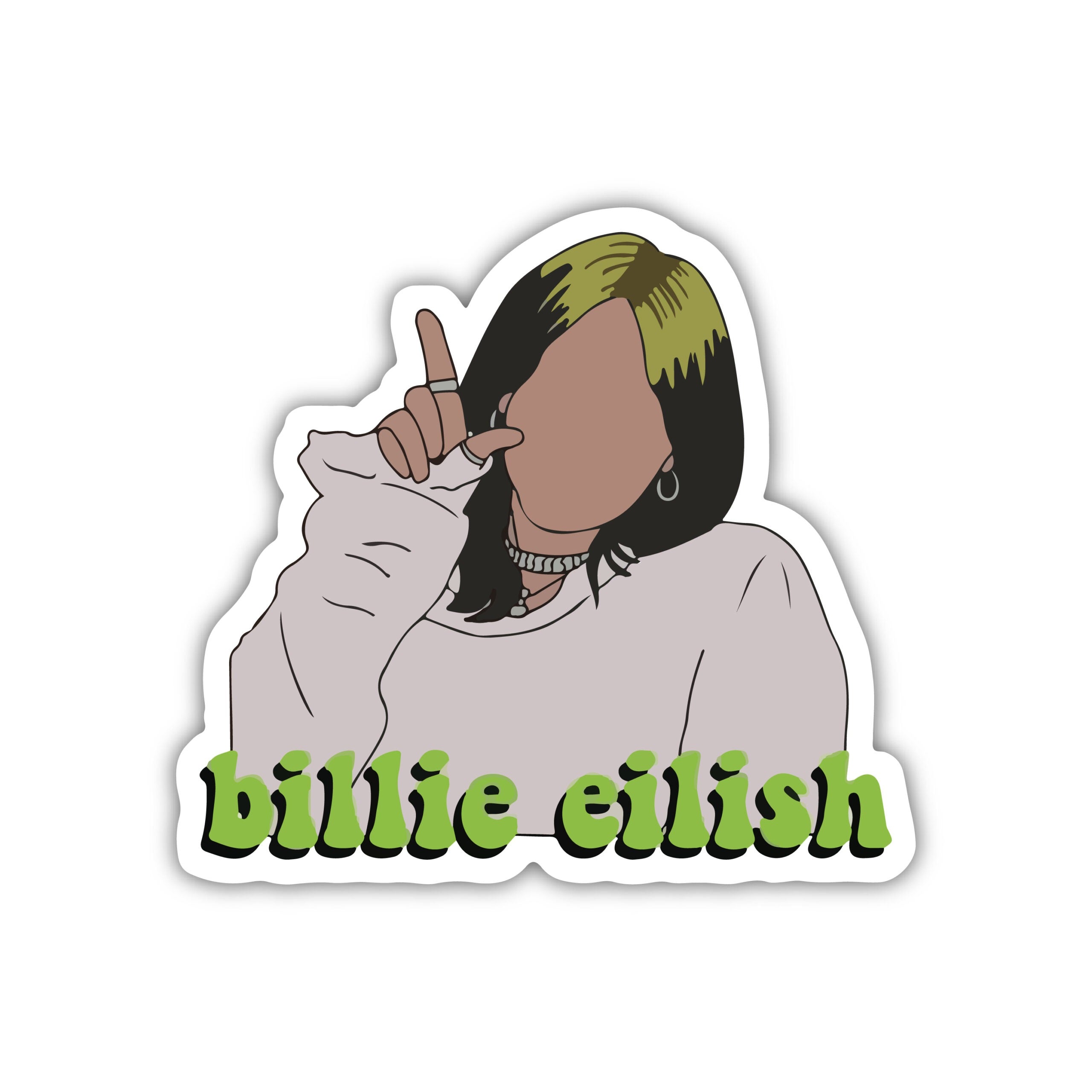 BilliE Eilish Sticker – stickystore